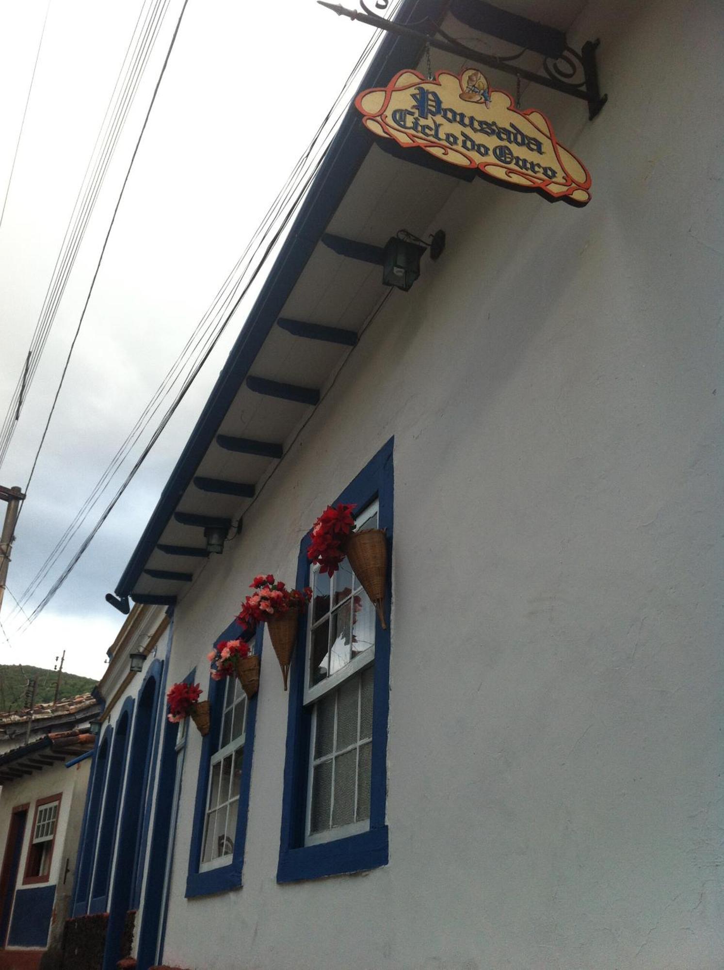 Pousada Ciclo Do Ouro โอว์โรเปรโต ภายนอก รูปภาพ